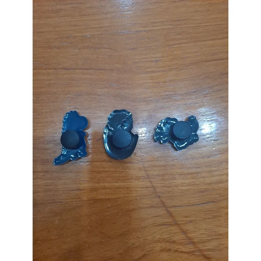 Lot Of 3 Dinosaur Themed‎ Croc Charm Jibz